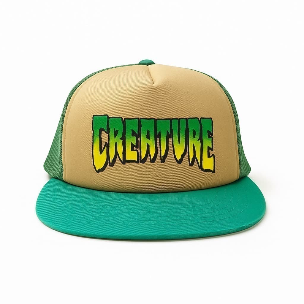 Gorra Trucker plana Creature PATCH LG