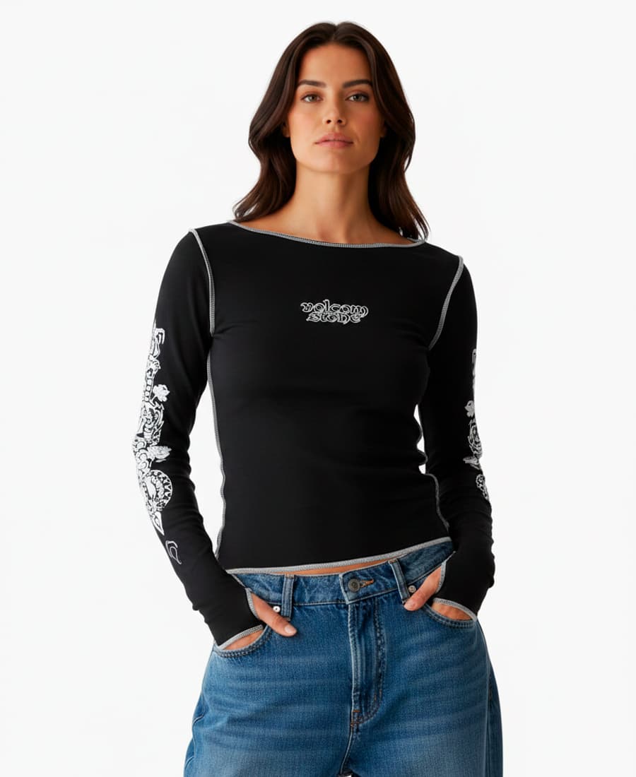 Remera Volcom Swords Seams