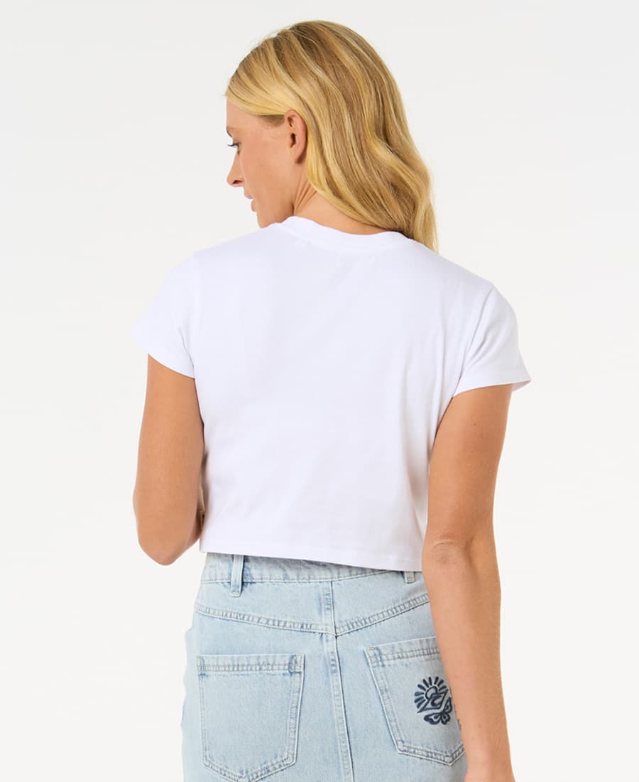 Remera Rip Curl Baby Plain Rib