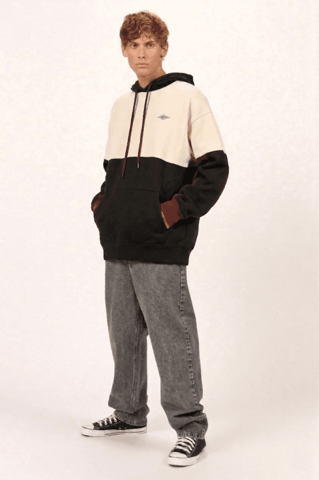 Buzo Canguro Billabong Panel Over
