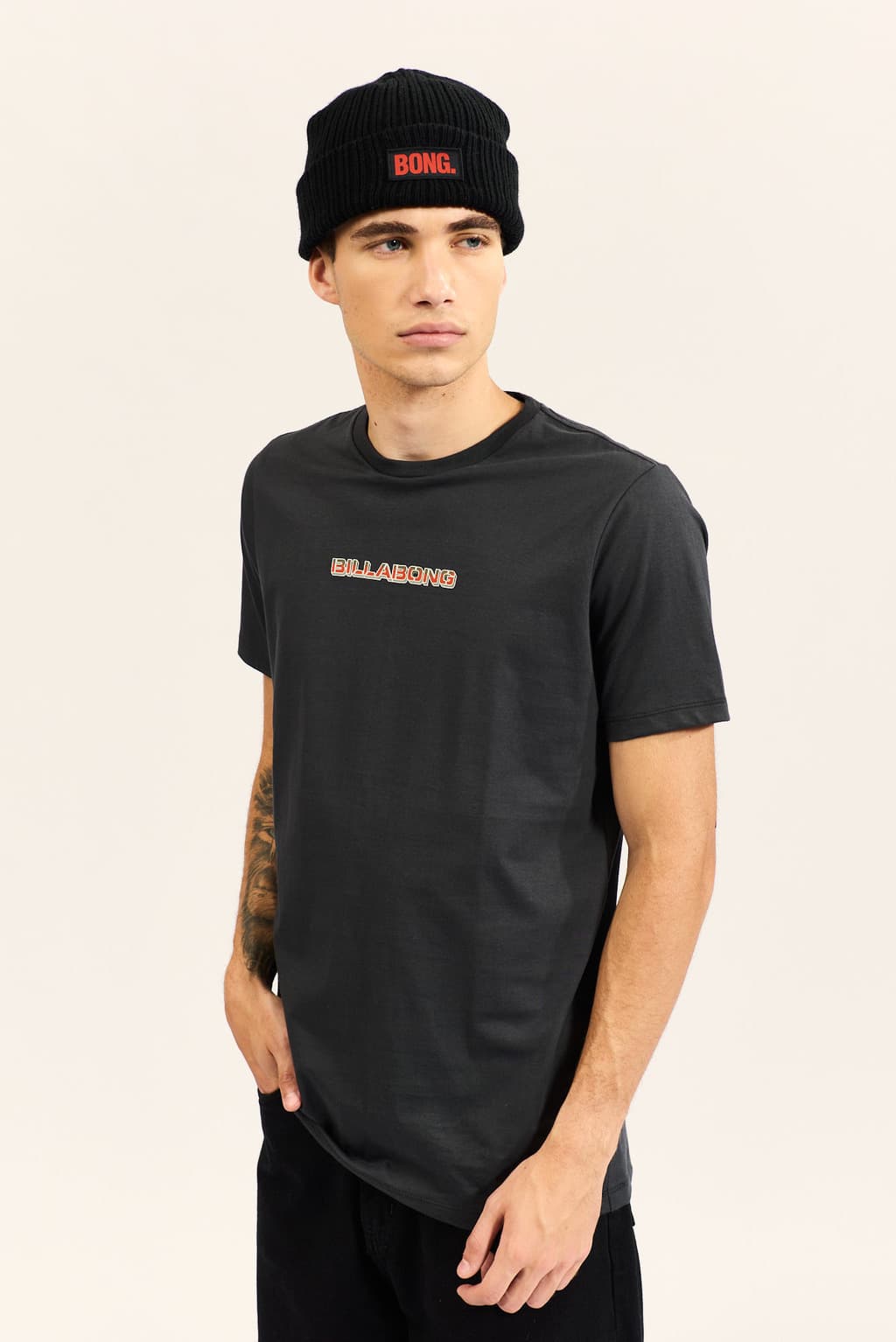 Remera Billabong 3d Fire Logo