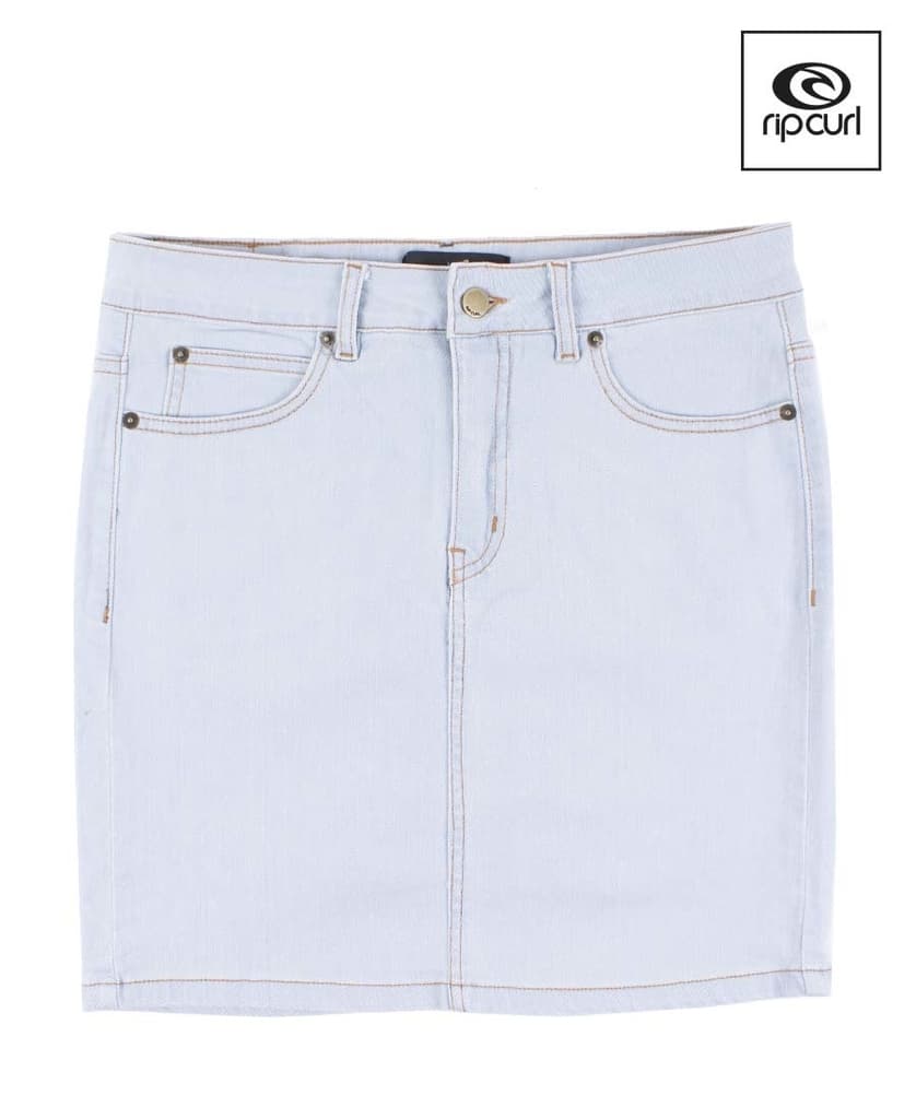 Pollera Rip Curl Denim Basic Light