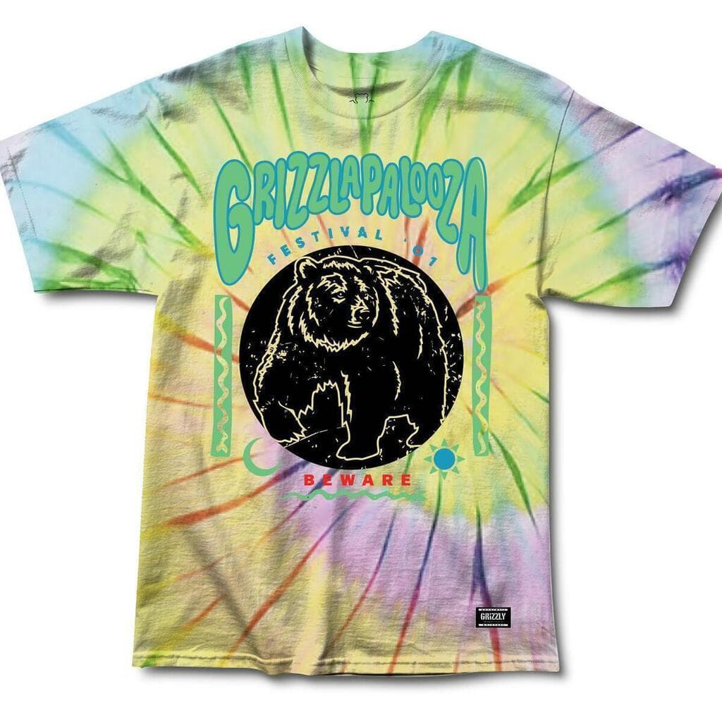 Remera Grizzly Palooza Tie Dye