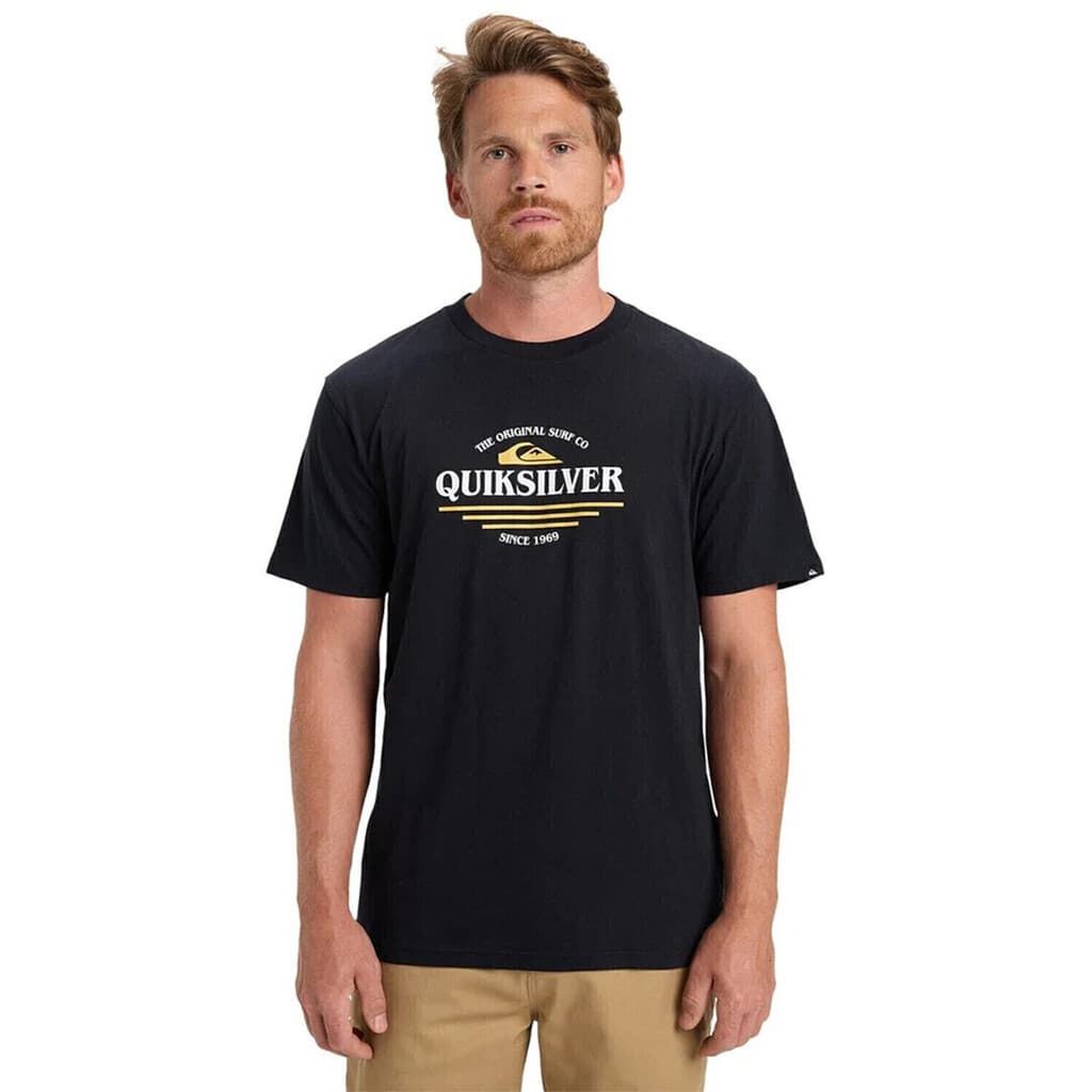 Remera Manga Corta Quiksilver Type Line 26/