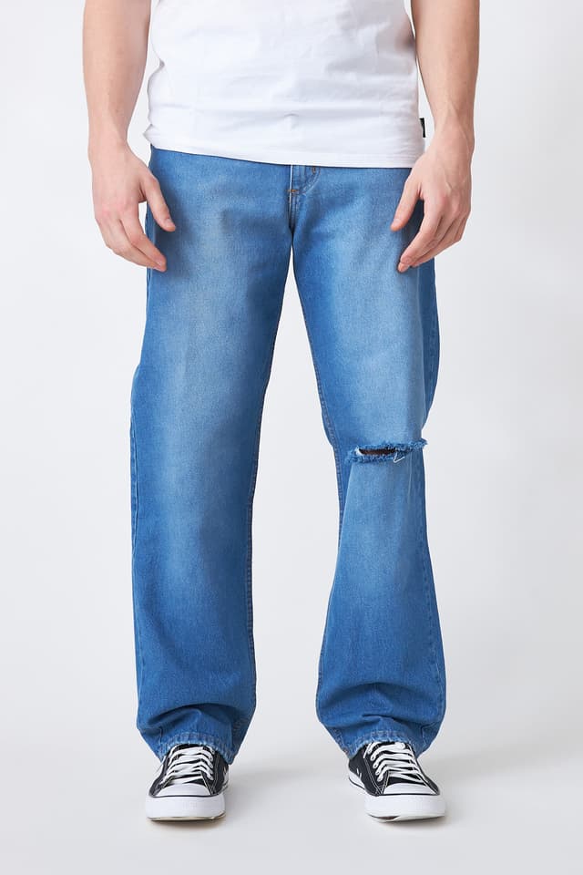 Jean Billabong Old School Straight Blue