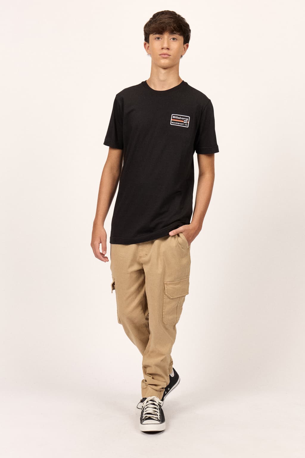 Remera Niño Billabong New Walled