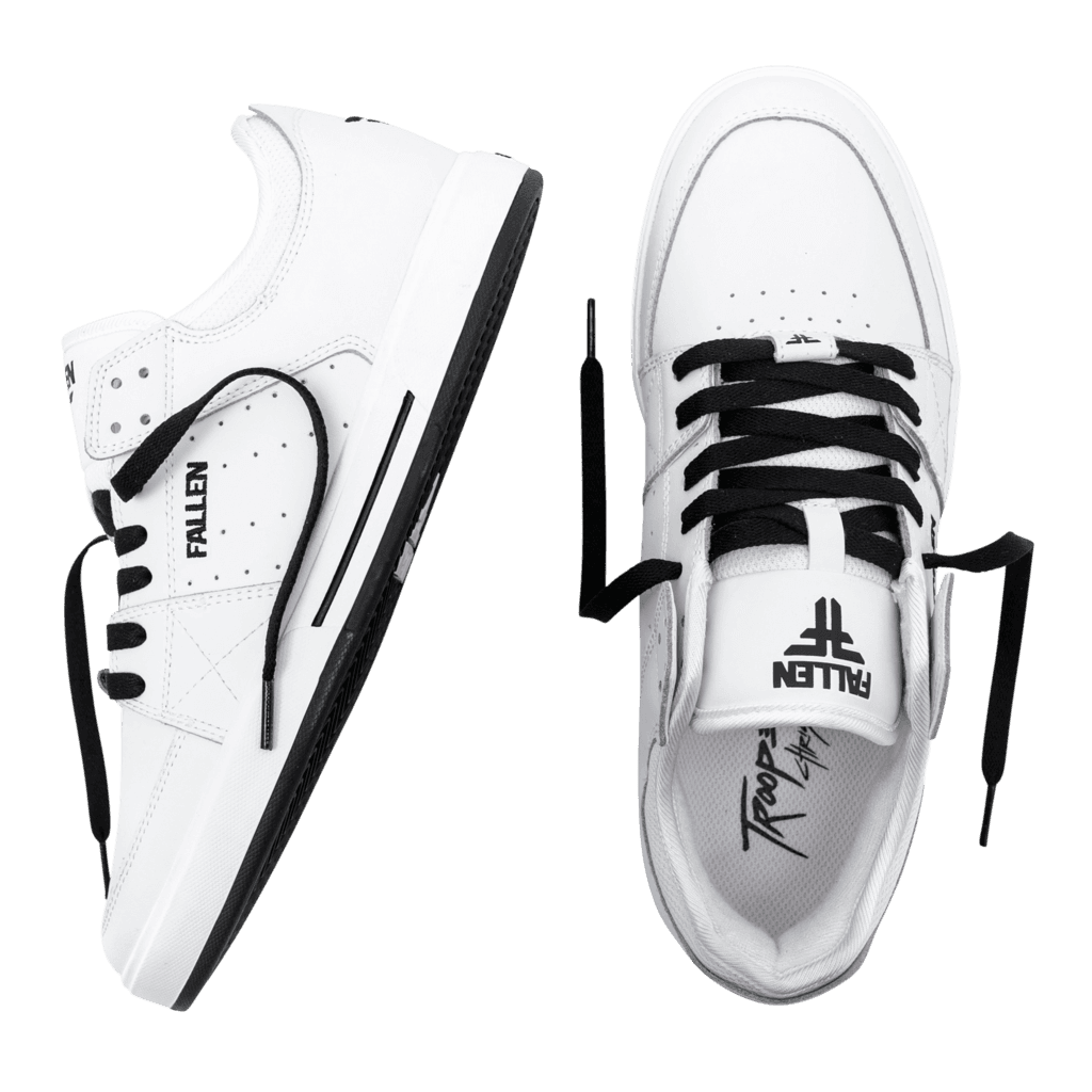 Fallen Trooper White/black