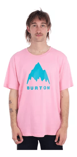 Remera Burton Mountain Vault Logo