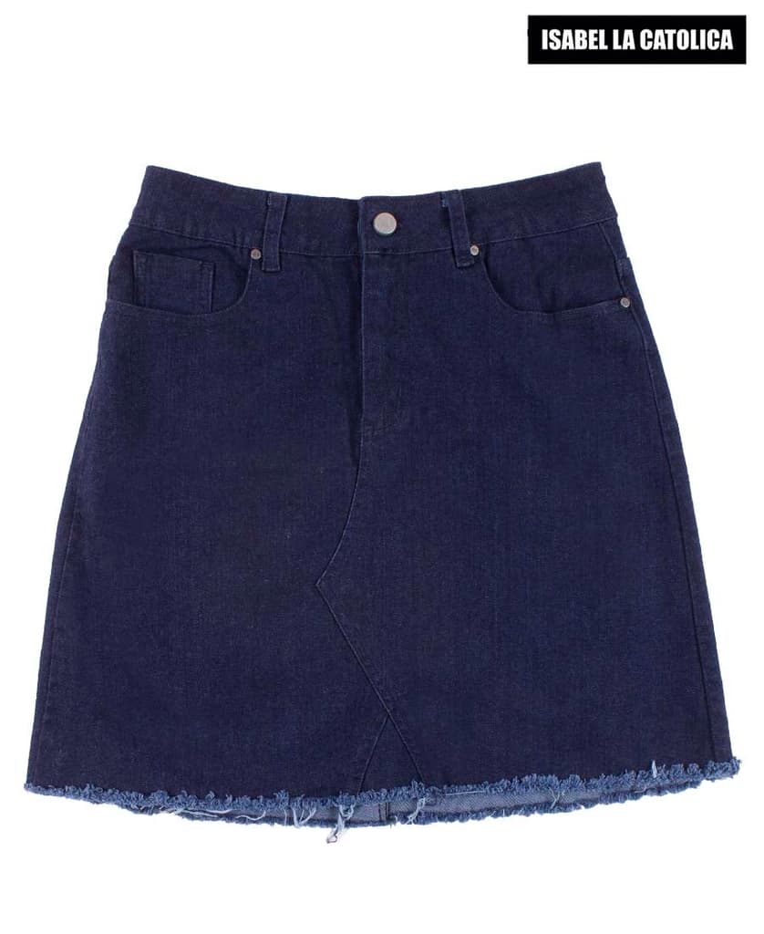 Pollera ILC Denim Dark Blue
