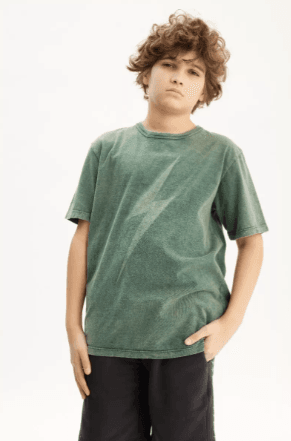 Remera Niño Tee Dye Bolt