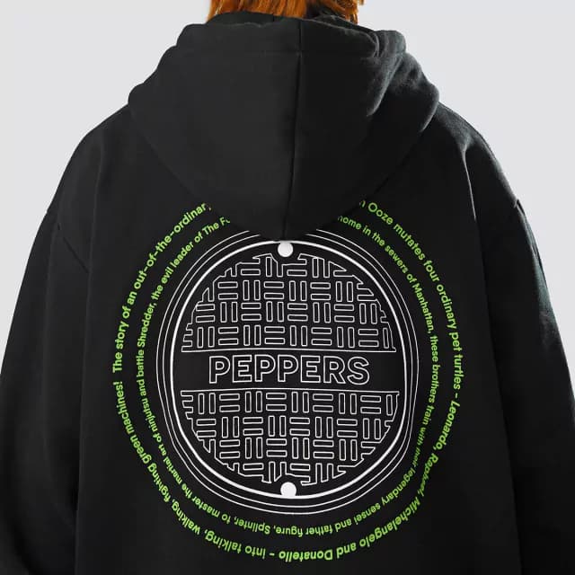 Buzo Canguro Peppers Tortujas Ninja