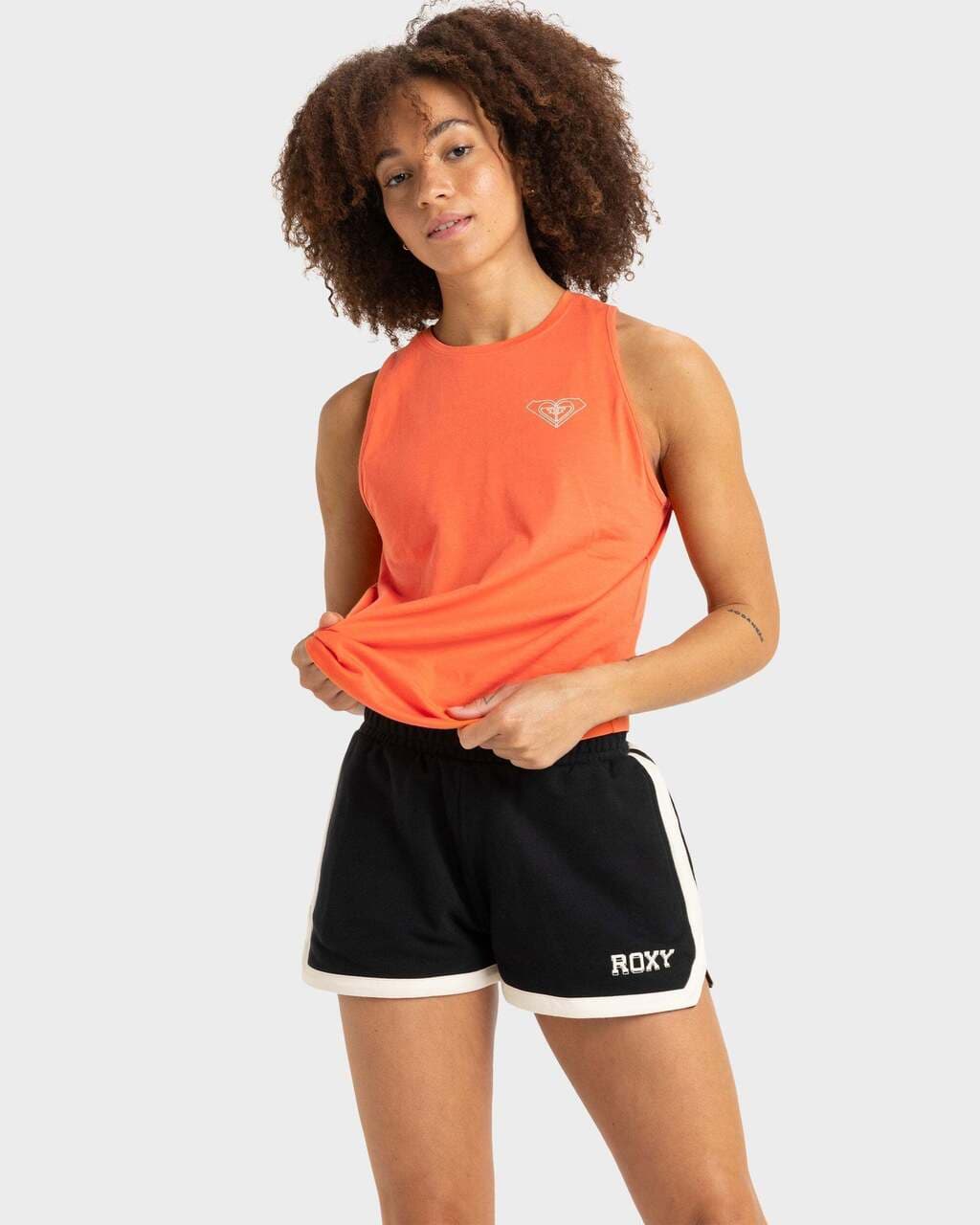 Short Roxy Fitness Essential Energy Scallop