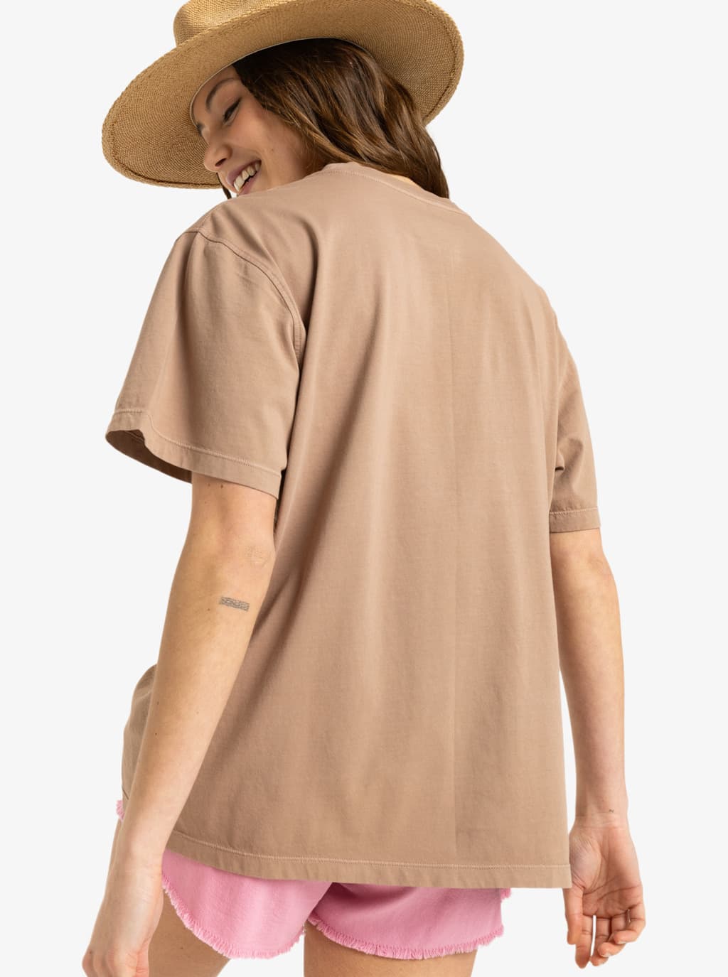 Remera Roxy Sunny Oversize Enzyme Wash