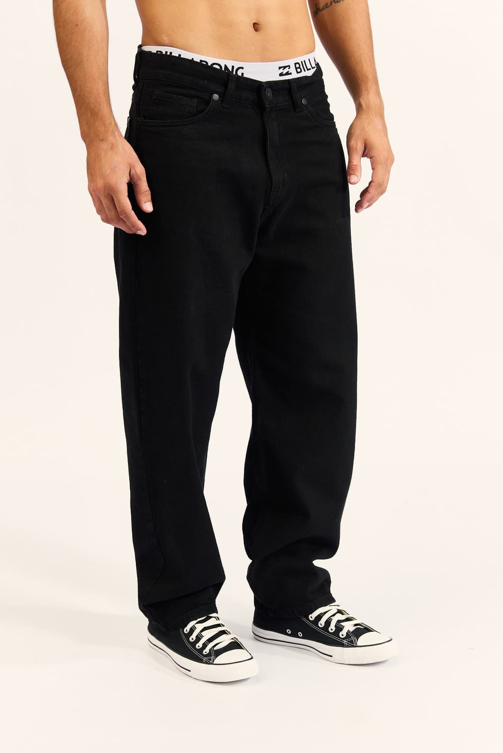 Jean Billabong Baggy Loose Black