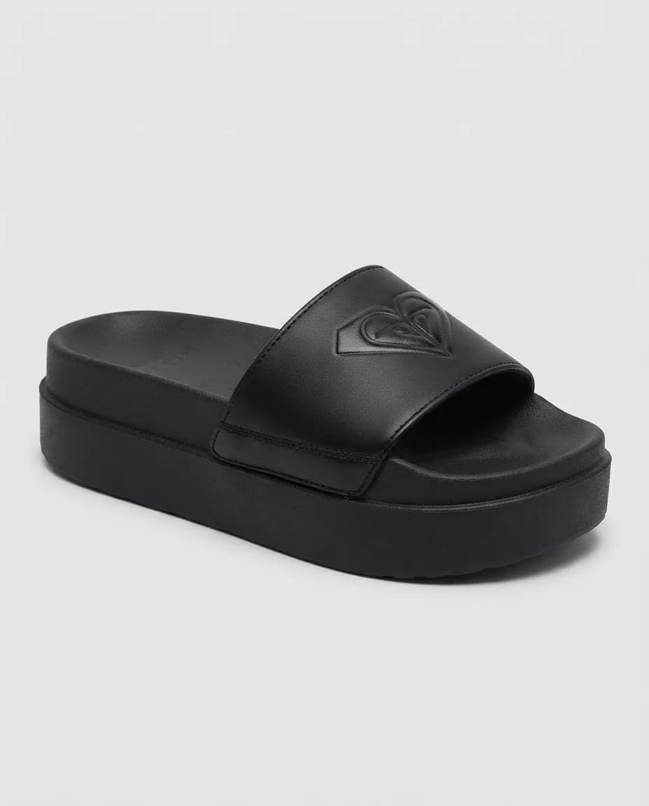 Chancla Mujer Roxy Slippy High Wave (3BK)