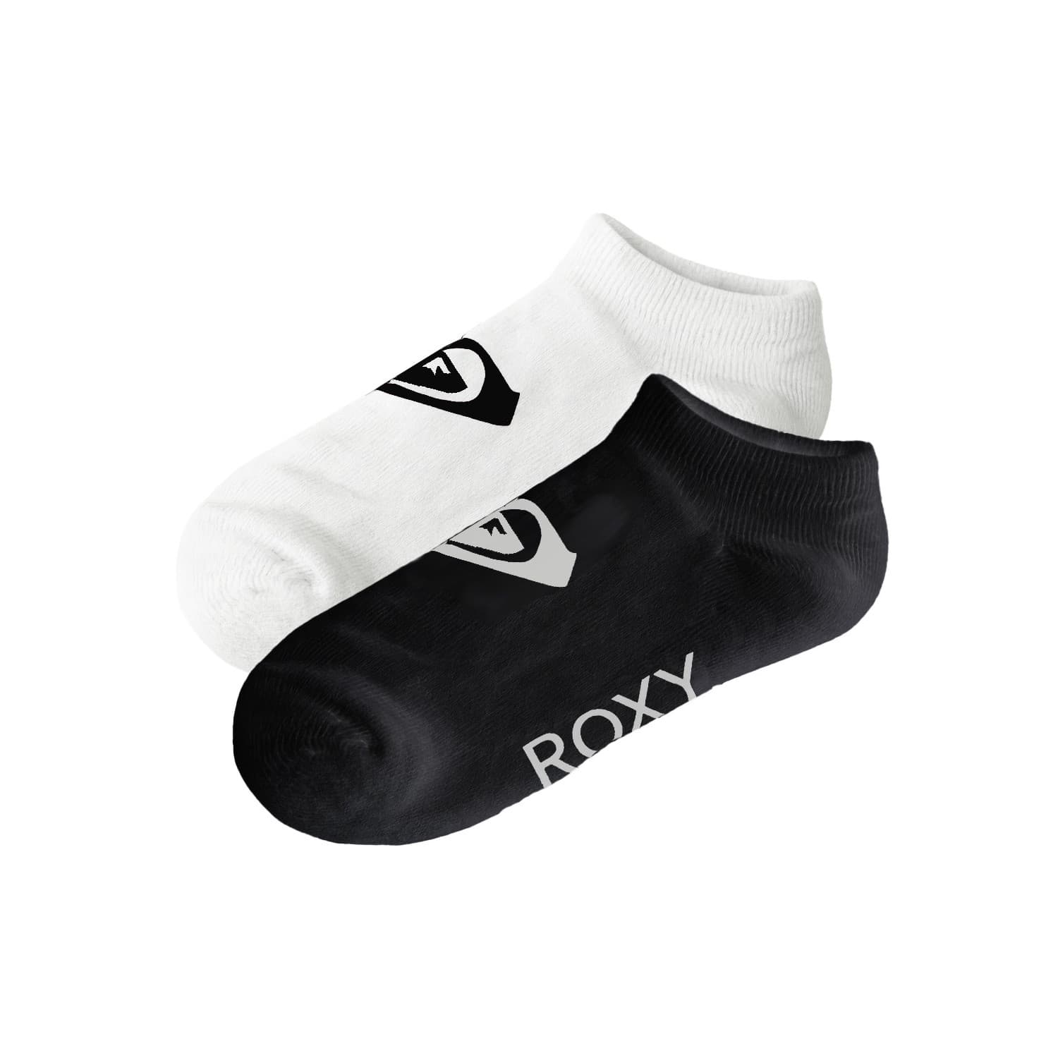 Soquetes Mujer Roxy Ankle B&W Pack X2